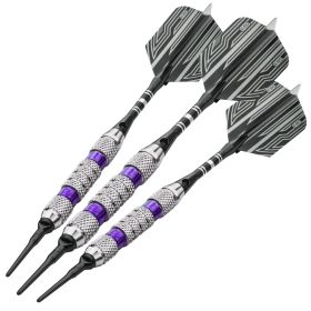 Viper Wind Runner Soft Tip Darts (Color: Purple, size: 18 Grams)