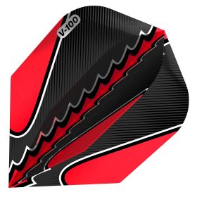Viper Flux Dart Flights Standard (Color: Red, size: 100 Micron)