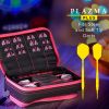 Casemaster Plazma Plus Dart Case Black with Zipper & Pocket