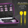 Casemaster Plazma Dart Case Black with Zipper