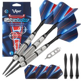 Viper Sidewinder 80% Tungsten Steel Tip Darts (Color: Black, size: 23 Grams)