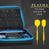 Casemaster Plazma Dart Case Black with Zipper