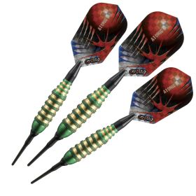 Viper Atomic Bee Soft Tip Darts (Color: Green, size: 16 Grams)