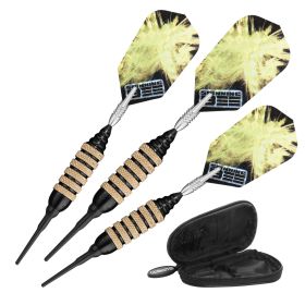 Viper Spinning Bee Soft Tip Darts (Color: Black, size: 16 Grams)