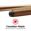 Viper One Piece 57" Maple Bar Billiard/Pool Cue Stick
